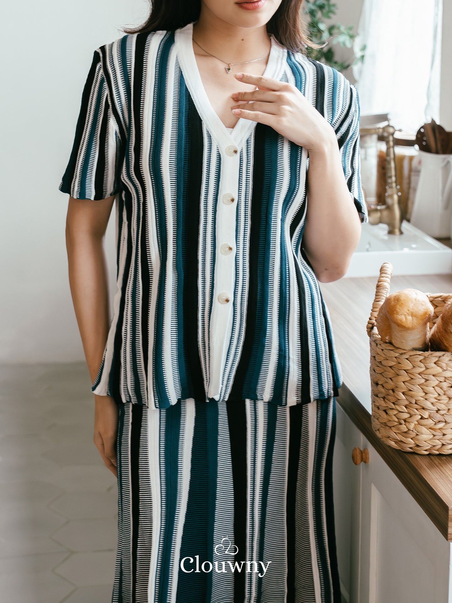 Marcell Knit Set - Blue