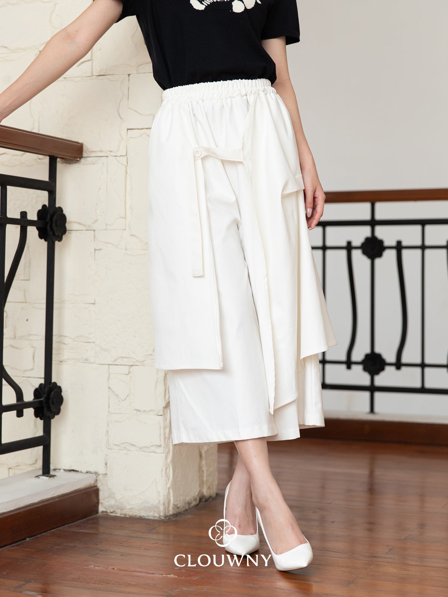 Fasty Layer Pants - White