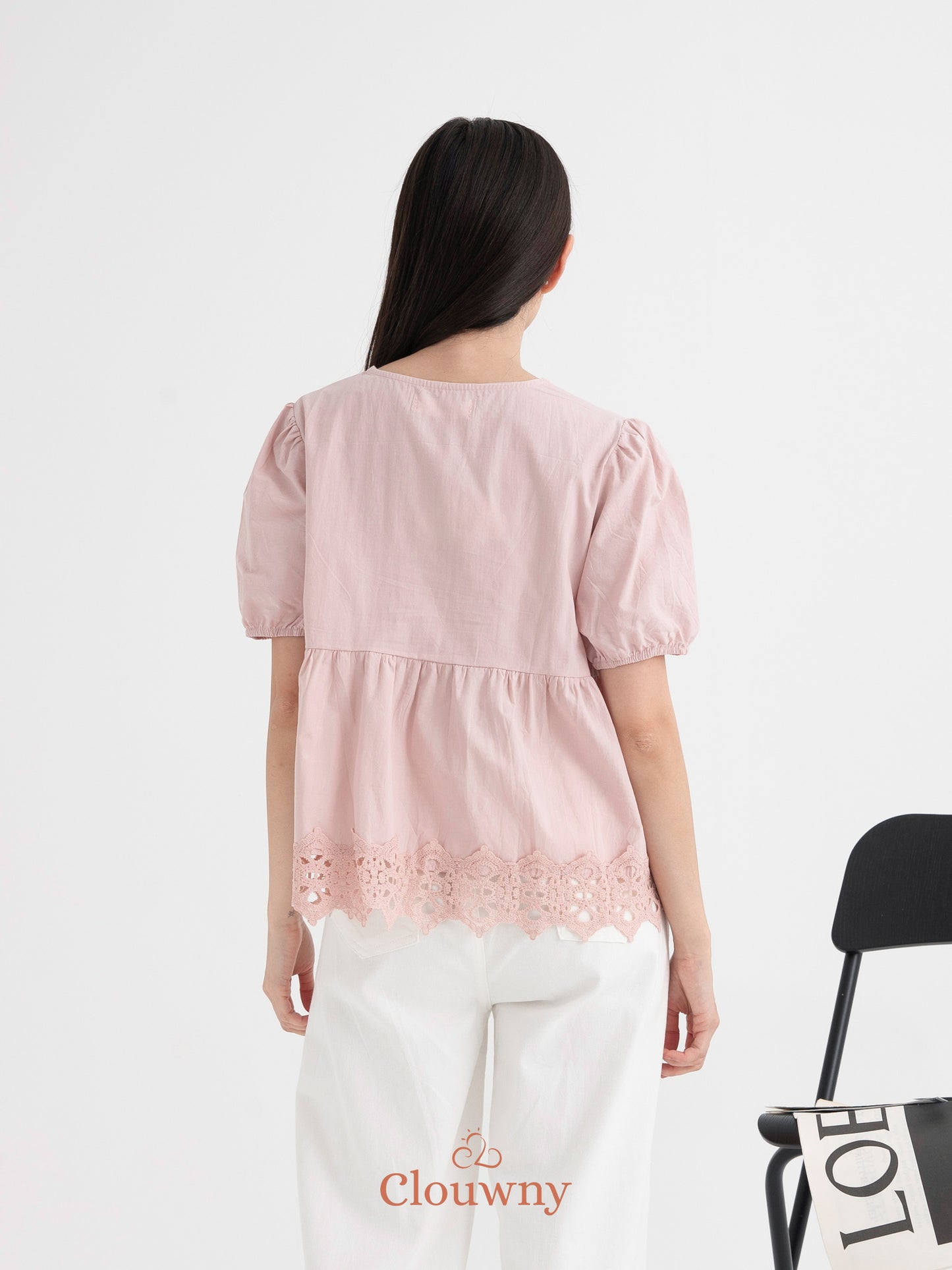 Clara Baby Doll Top - Pink