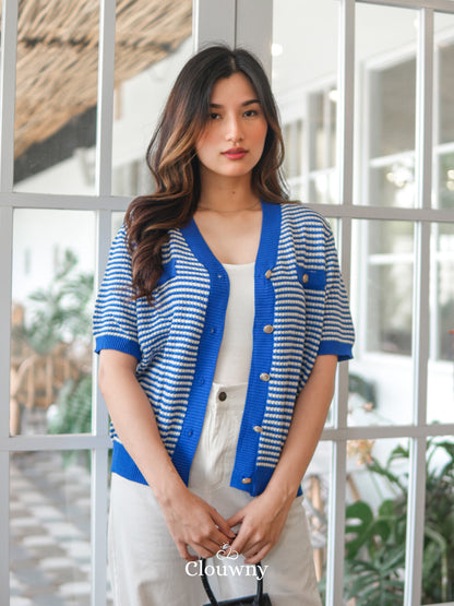 Caleb Knit Top - Blue