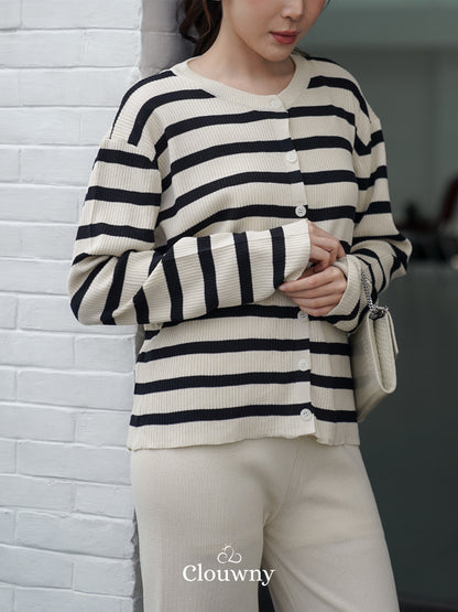 Stella Longsleeve Set - Cream