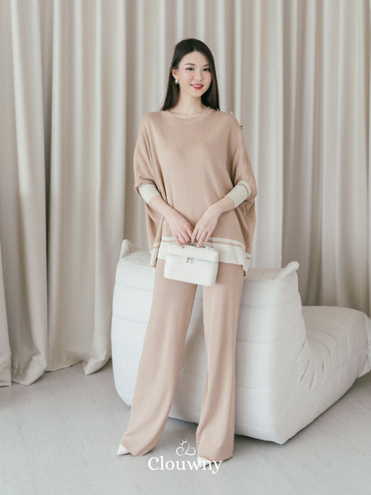 Yunita Side Button Set - Mocca