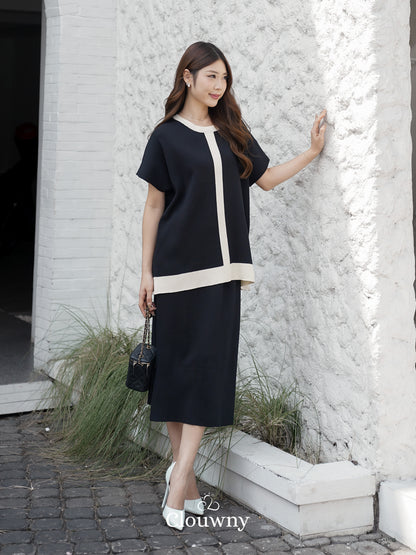 Cherish Knit Set - Black