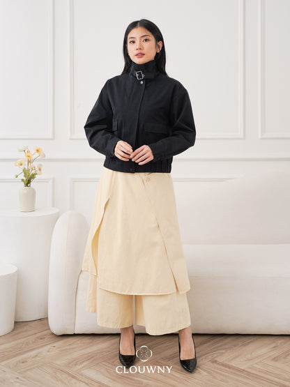 Naoki Layer Pants - Cream
