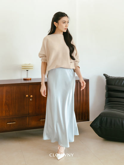 Briela Long Skirt - Ice Blue