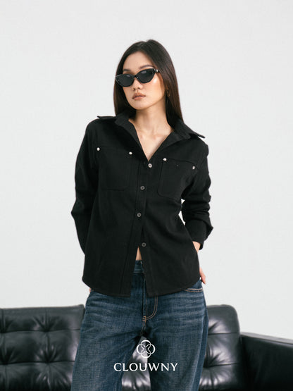 Duches Pocket Shirt - Black
