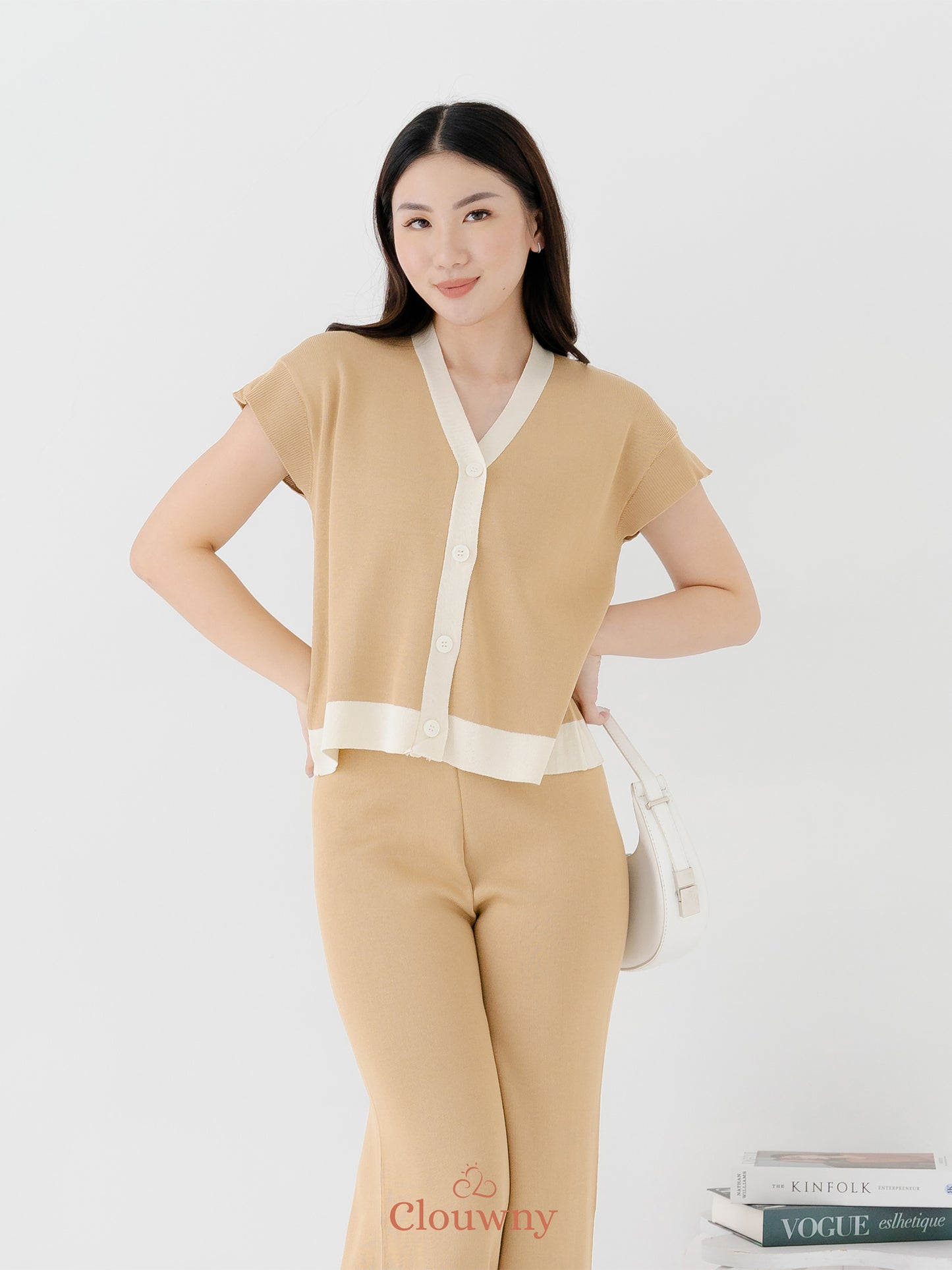 Maria Knit Set - Khaki