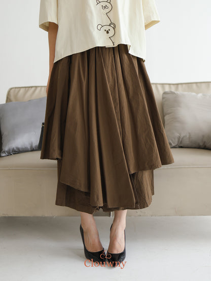 Racita Layer Pants  - Coffee