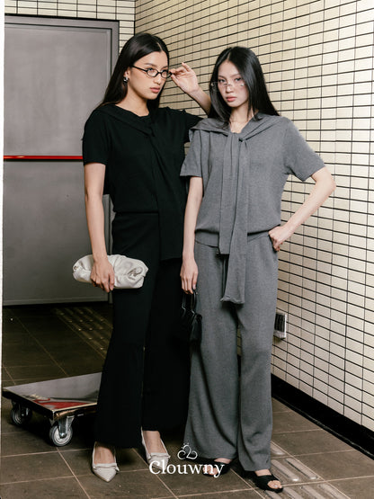 Francis Knit Set - Grey