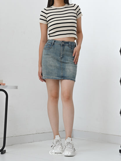 Seoul Denim Skort