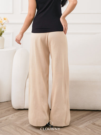 Mikael Knit Pants - Khaki