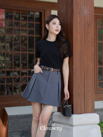 Naya Pocket Skort - Dark Grey