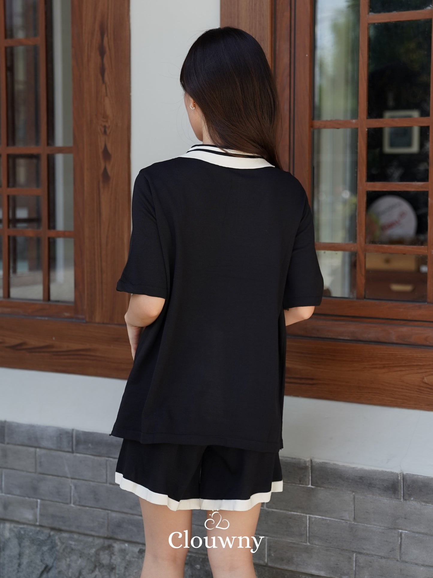 Maca Knit Set - Black