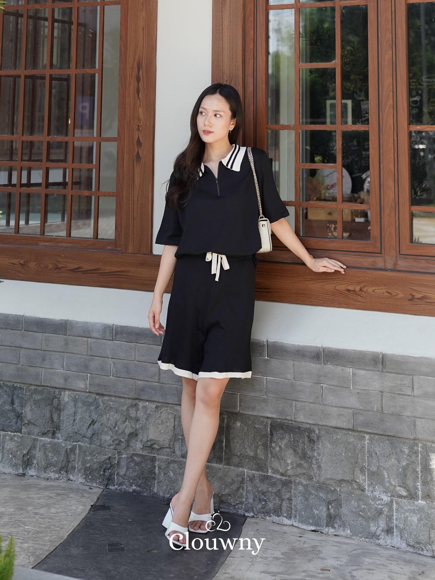 Maca Knit Set - Black