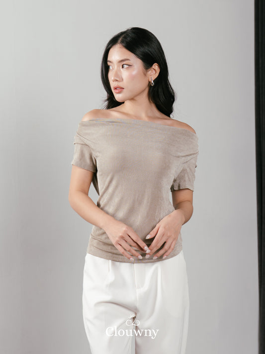 Marta String Top - Oat