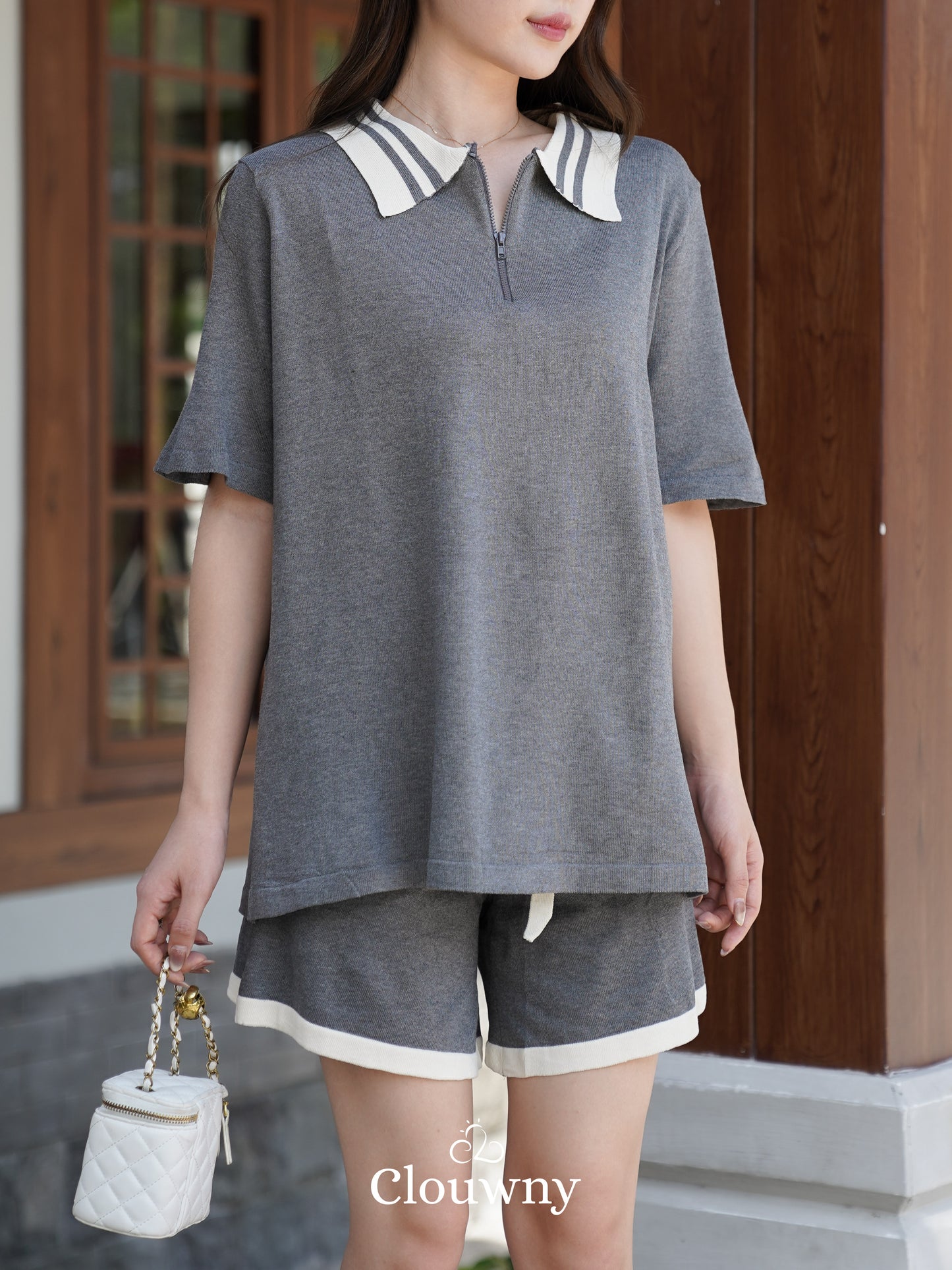 Maca Knit Set - Grey