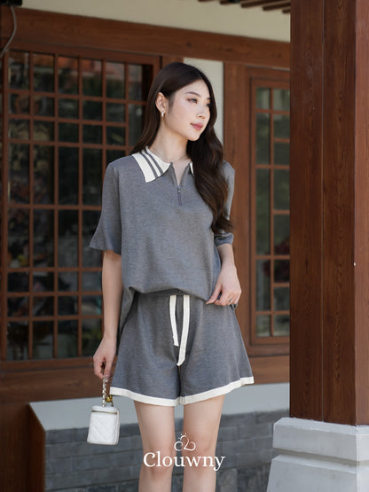 Maca Knit Set - Grey