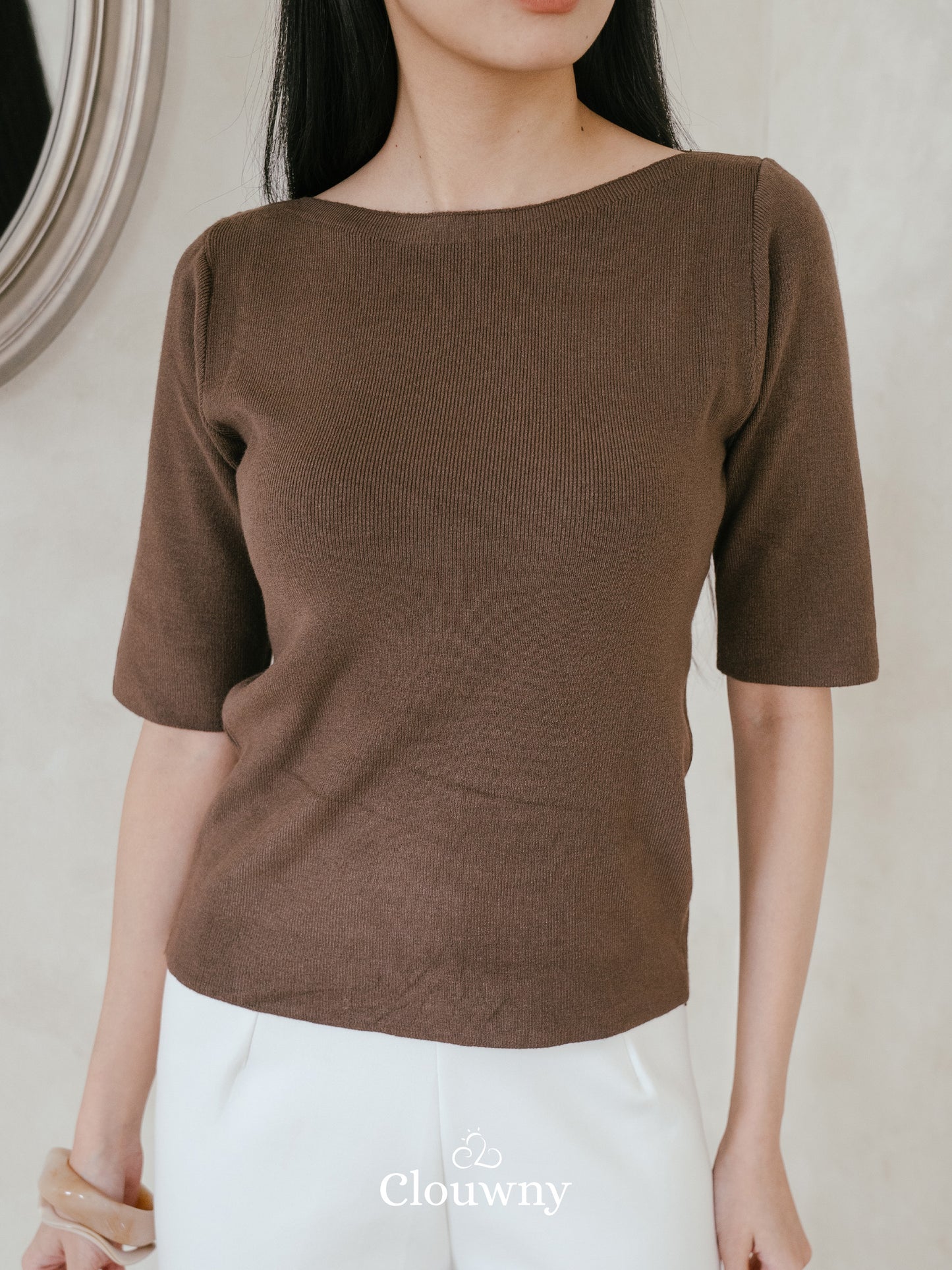 Remy Knit Top - Coffee