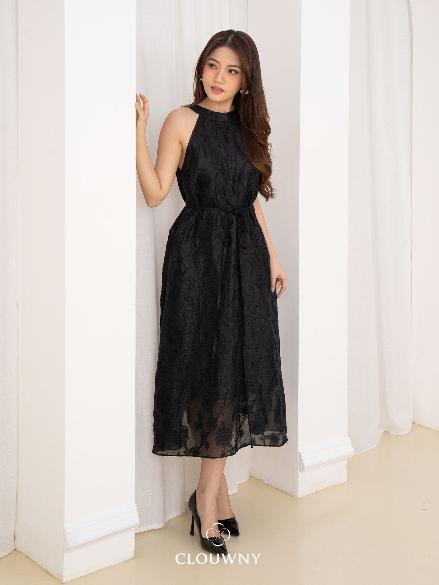 Zeya Mini Belt Dress - Black