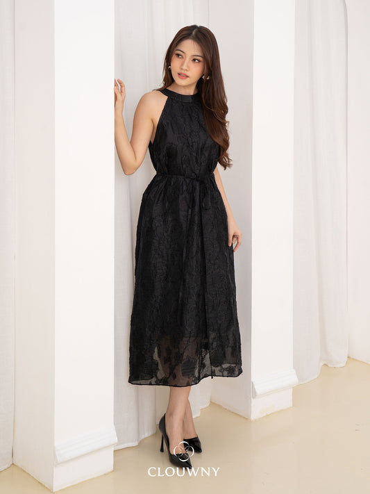 Zeya Mini Belt Dress - Black