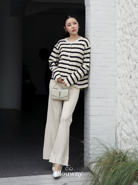 Stella Longsleeve Set - Cream