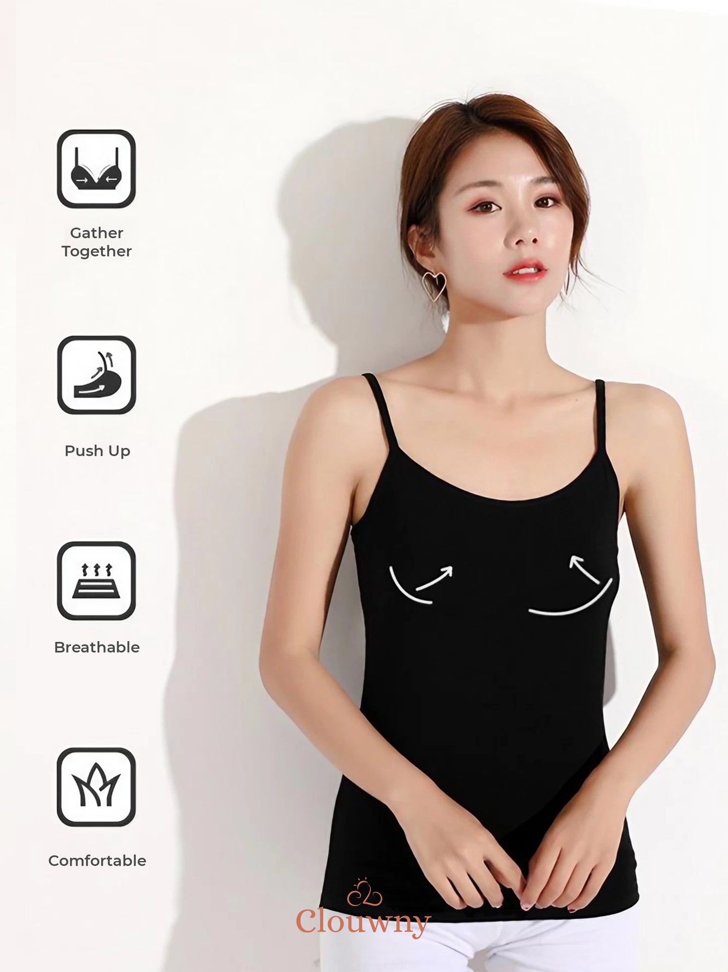 Tanktop Bra - Black