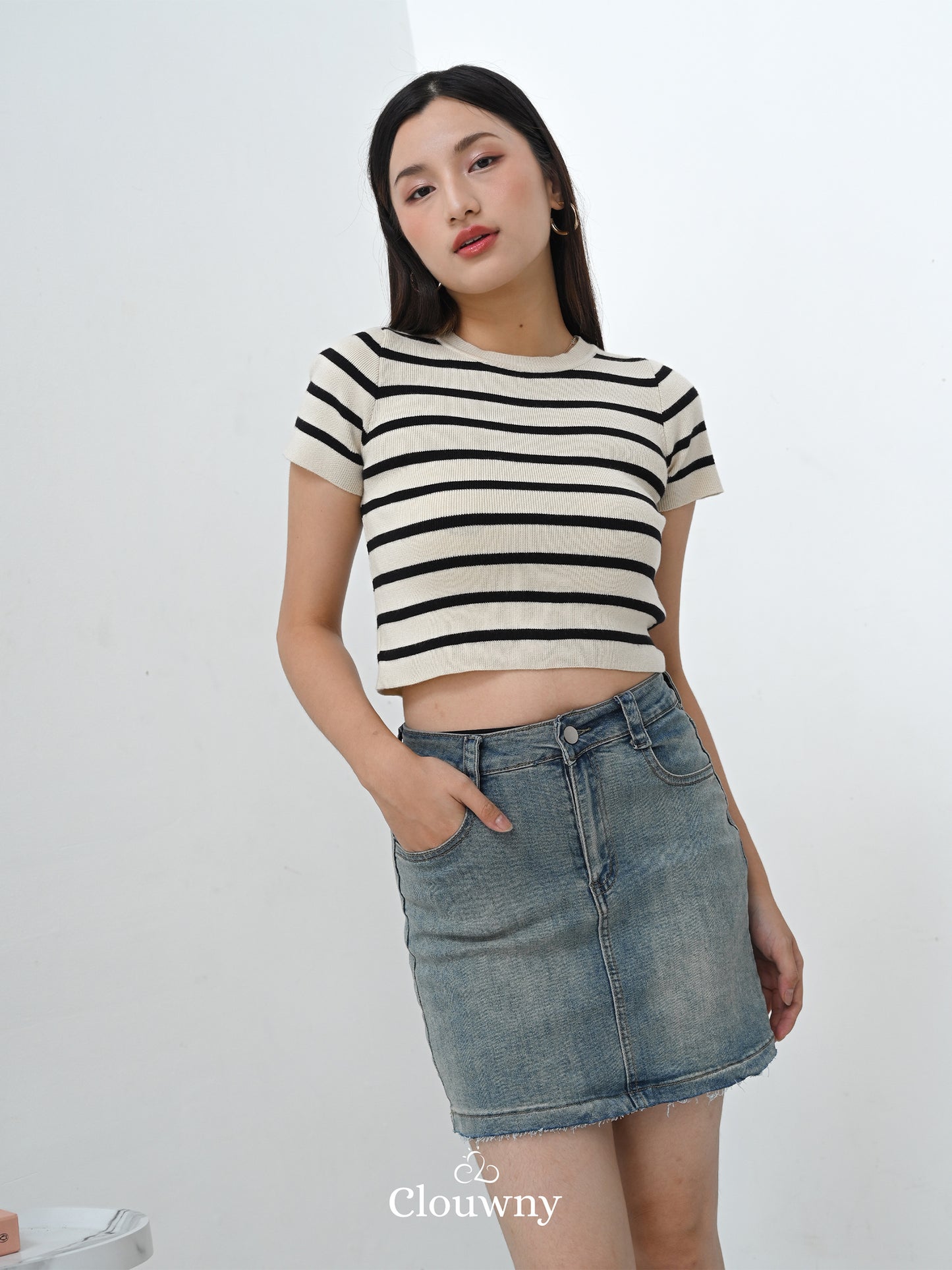 Seoul Denim Skort