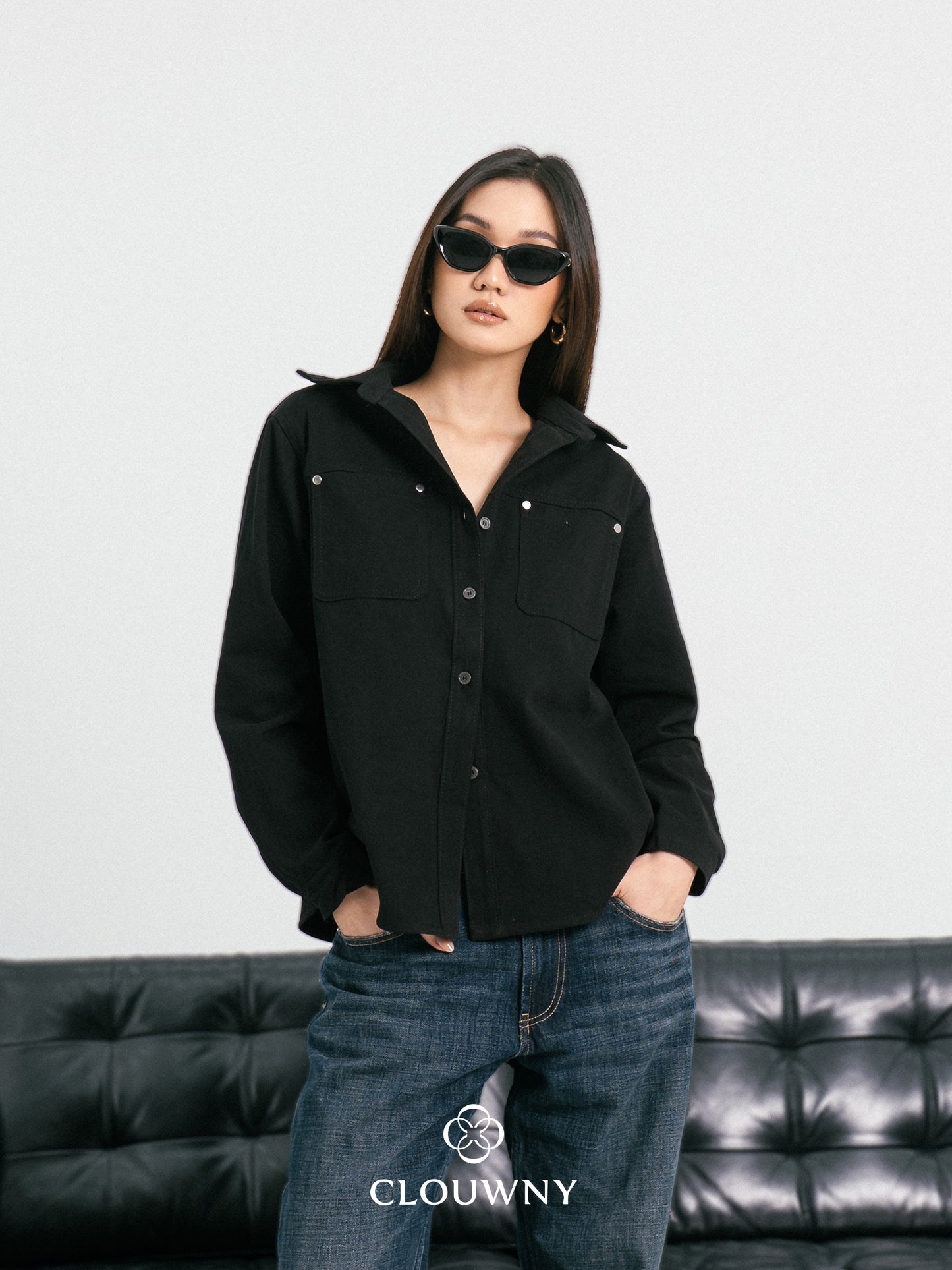 Duches Pocket Shirt - Black