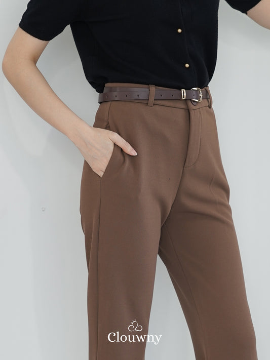 Kino Cutbray Pants - Mocca