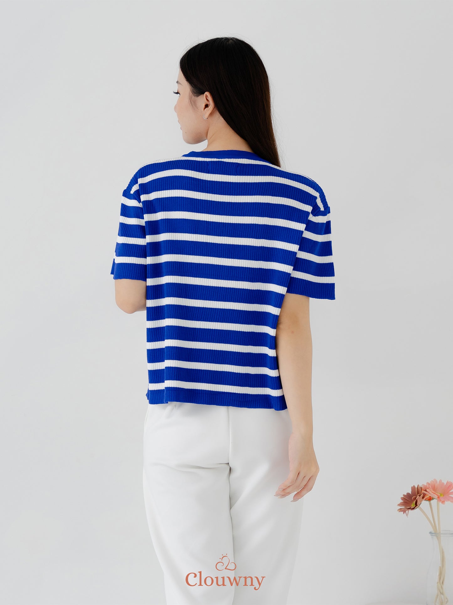 Romance Stripes Top - Blue