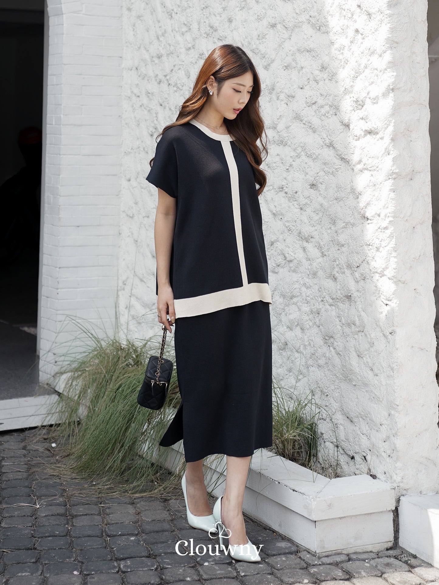 Cherish Knit Set - Black