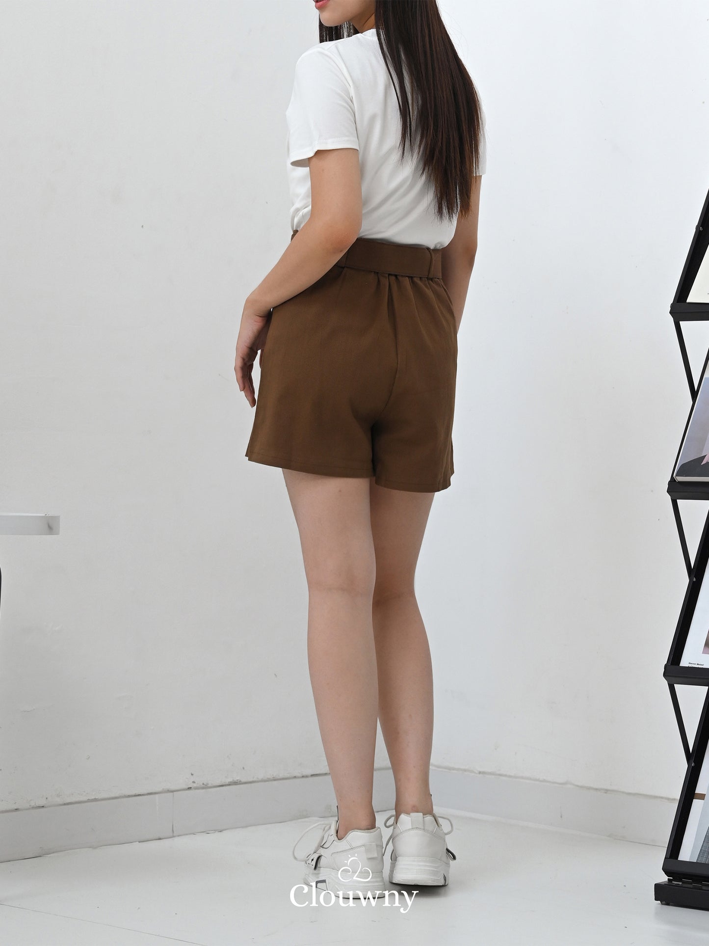 Maxime Denim Skort - Mocca