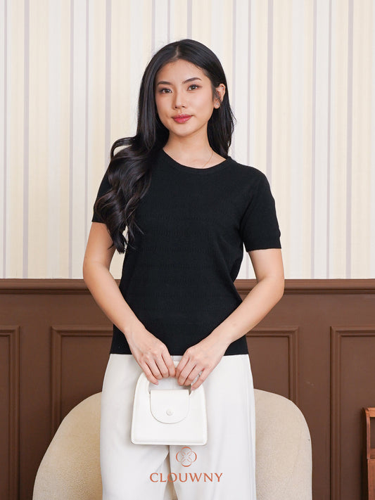Hema Knit Top - Black