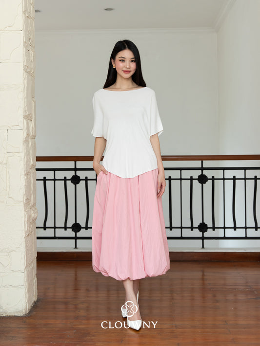 Wayne Shoulder Off Top - White