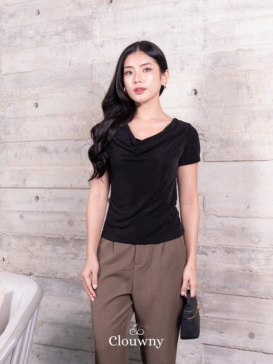 Marta String Top - Black