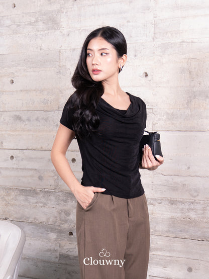 Marta String Top - Black