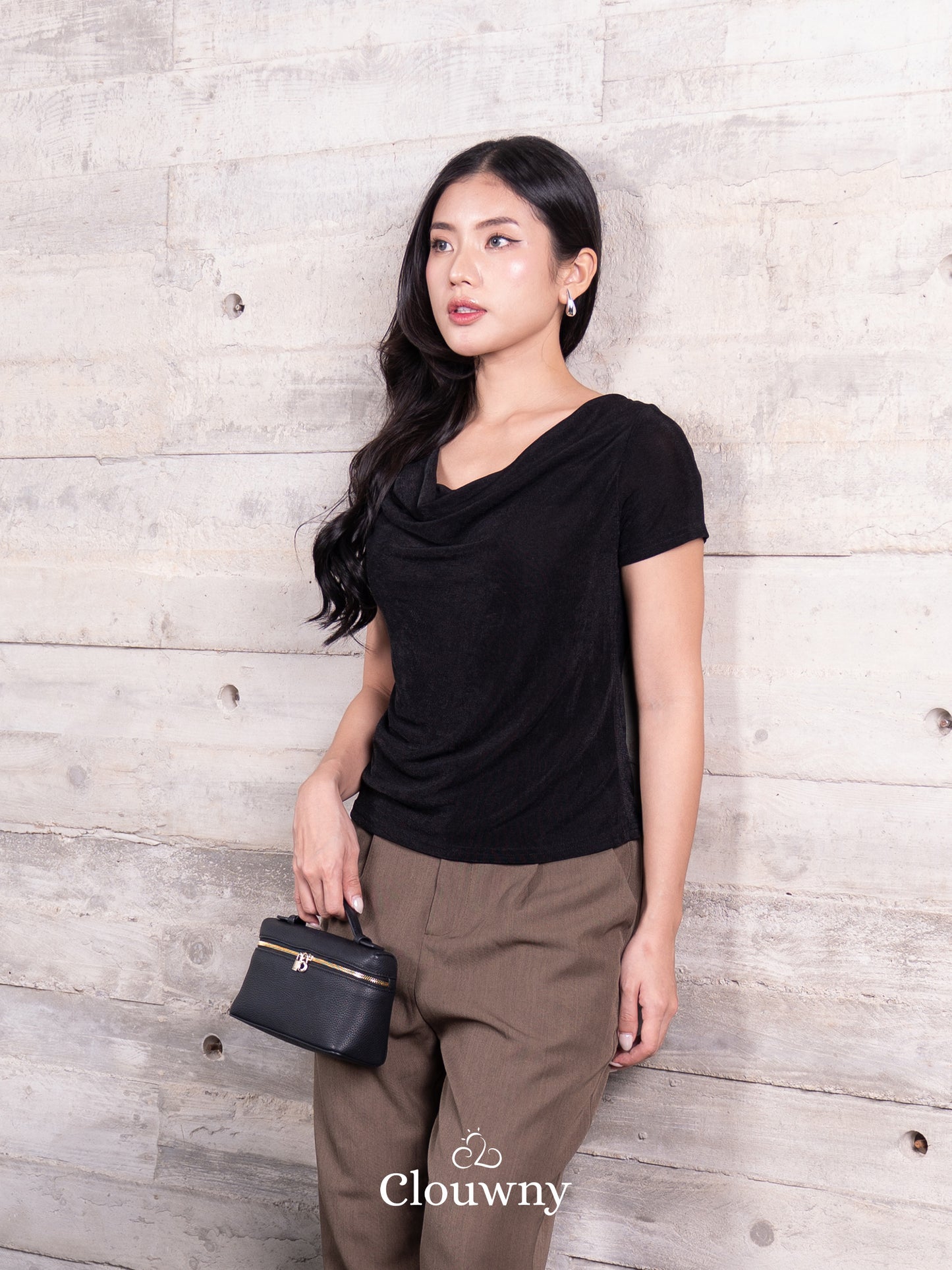 Marta String Top - Black