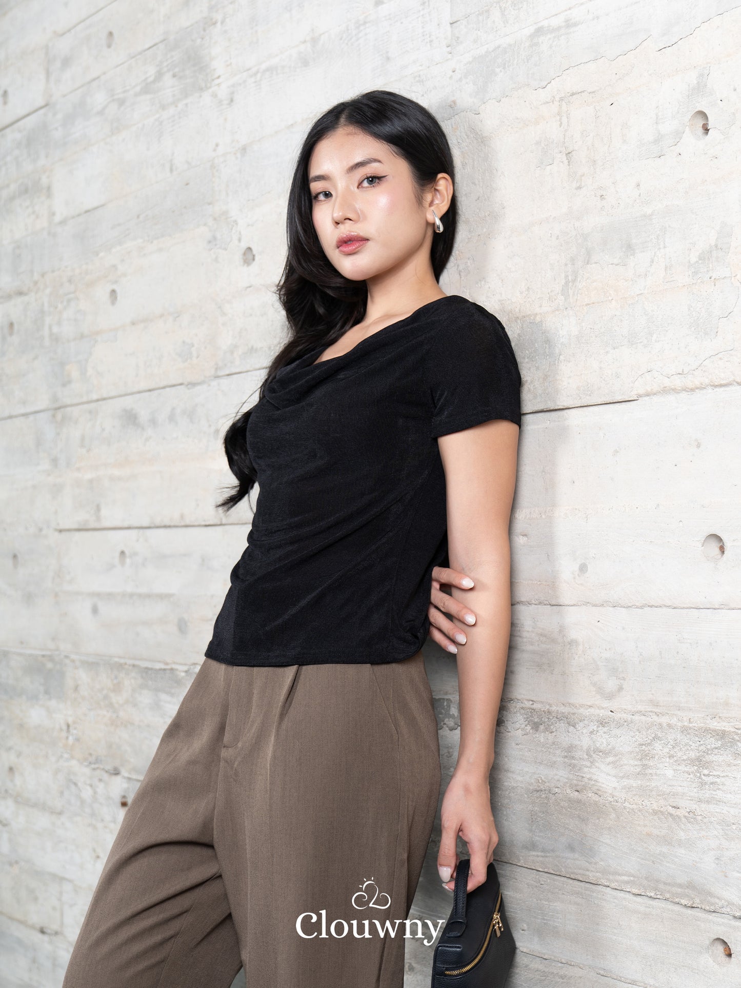 Marta String Top - Black