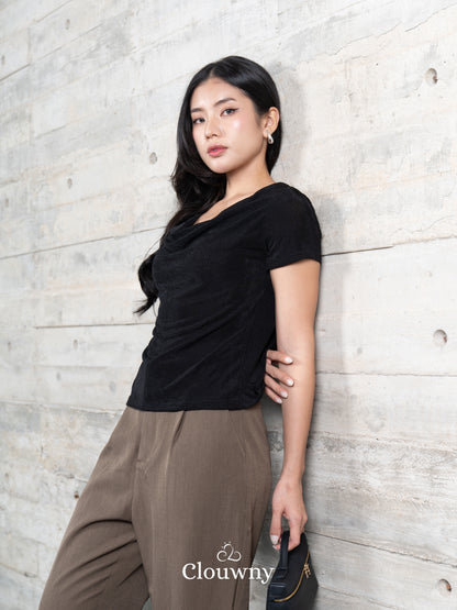 Marta String Top - Black