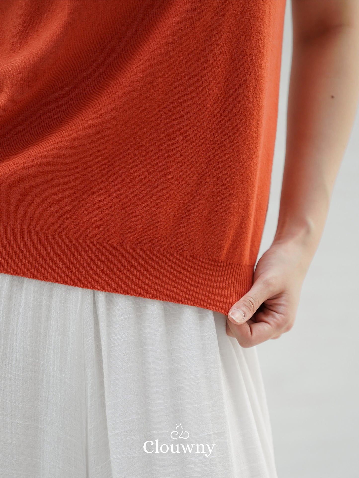 Atasan Semi Turtle - Salmon