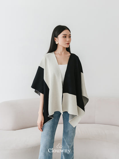 Justine Scarf Outer - Cream