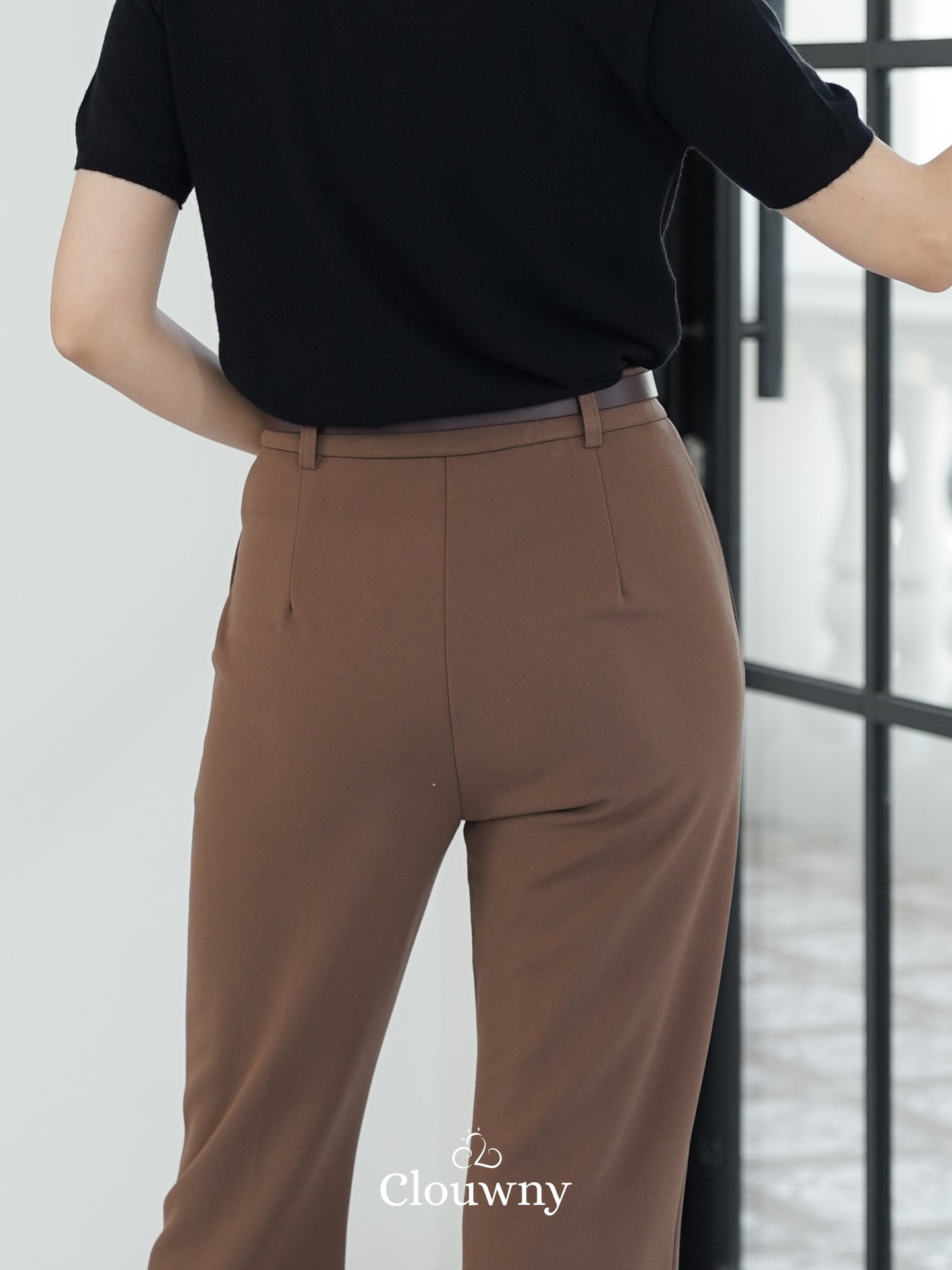 Kino Cutbray Pants - Mocca
