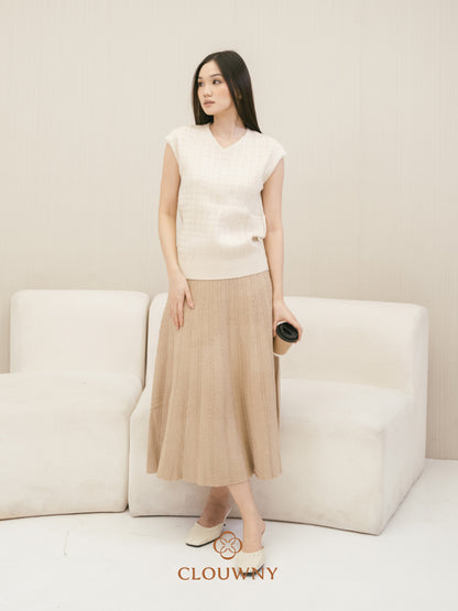 Chesma Knit Skirt - Sand