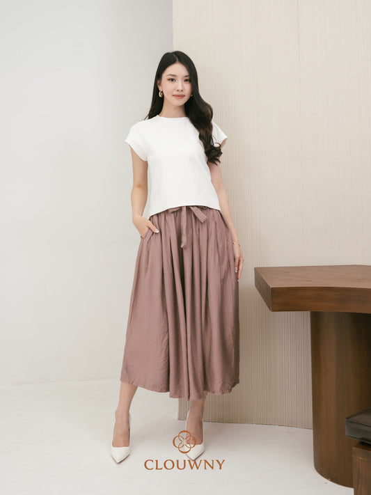 Emilia Cullote Pants - Dark Mauve
