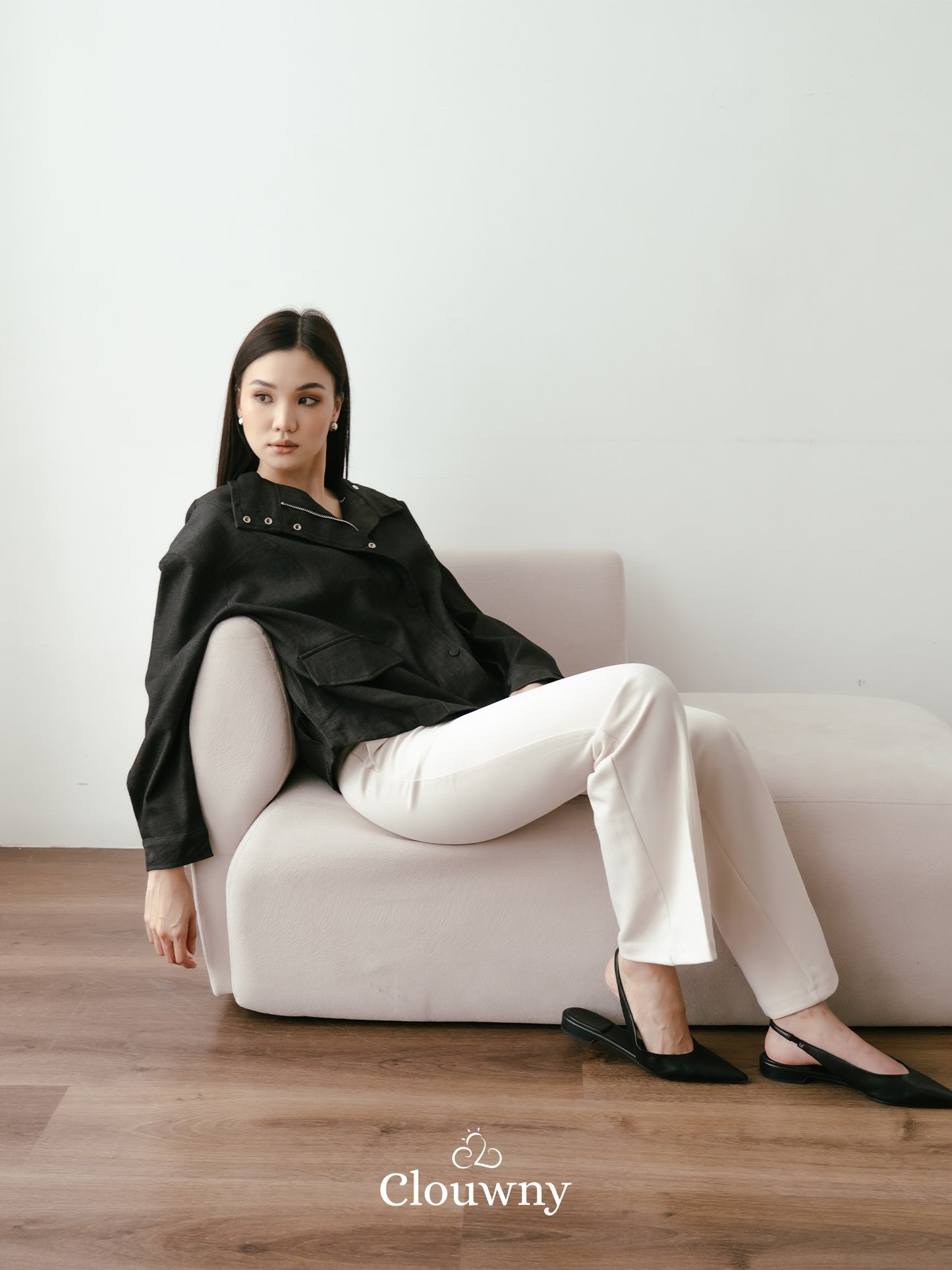 Aspen Zipper Jacket - Black