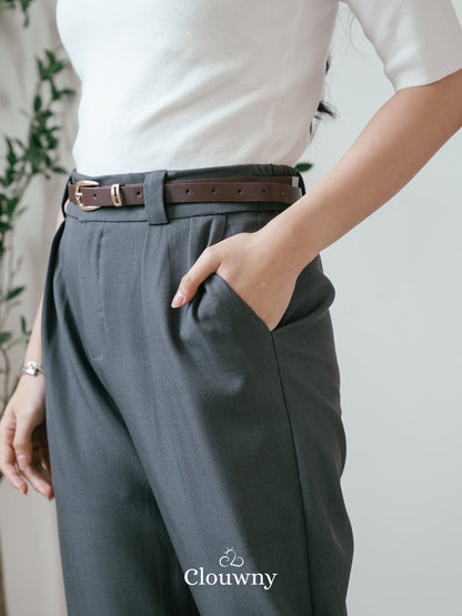Shoren Office Pants - Grey
