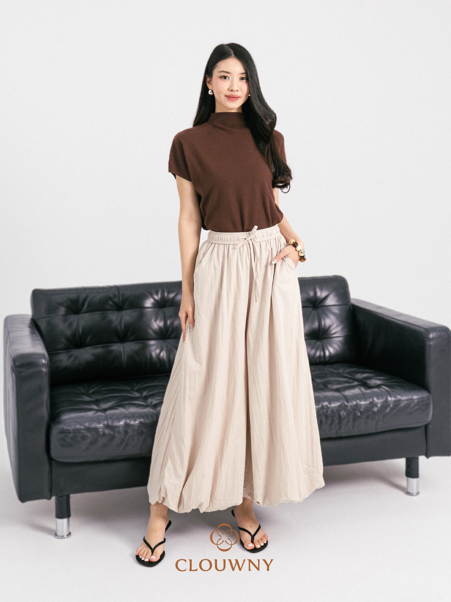 Sasya Ballon Pants - Khaki
