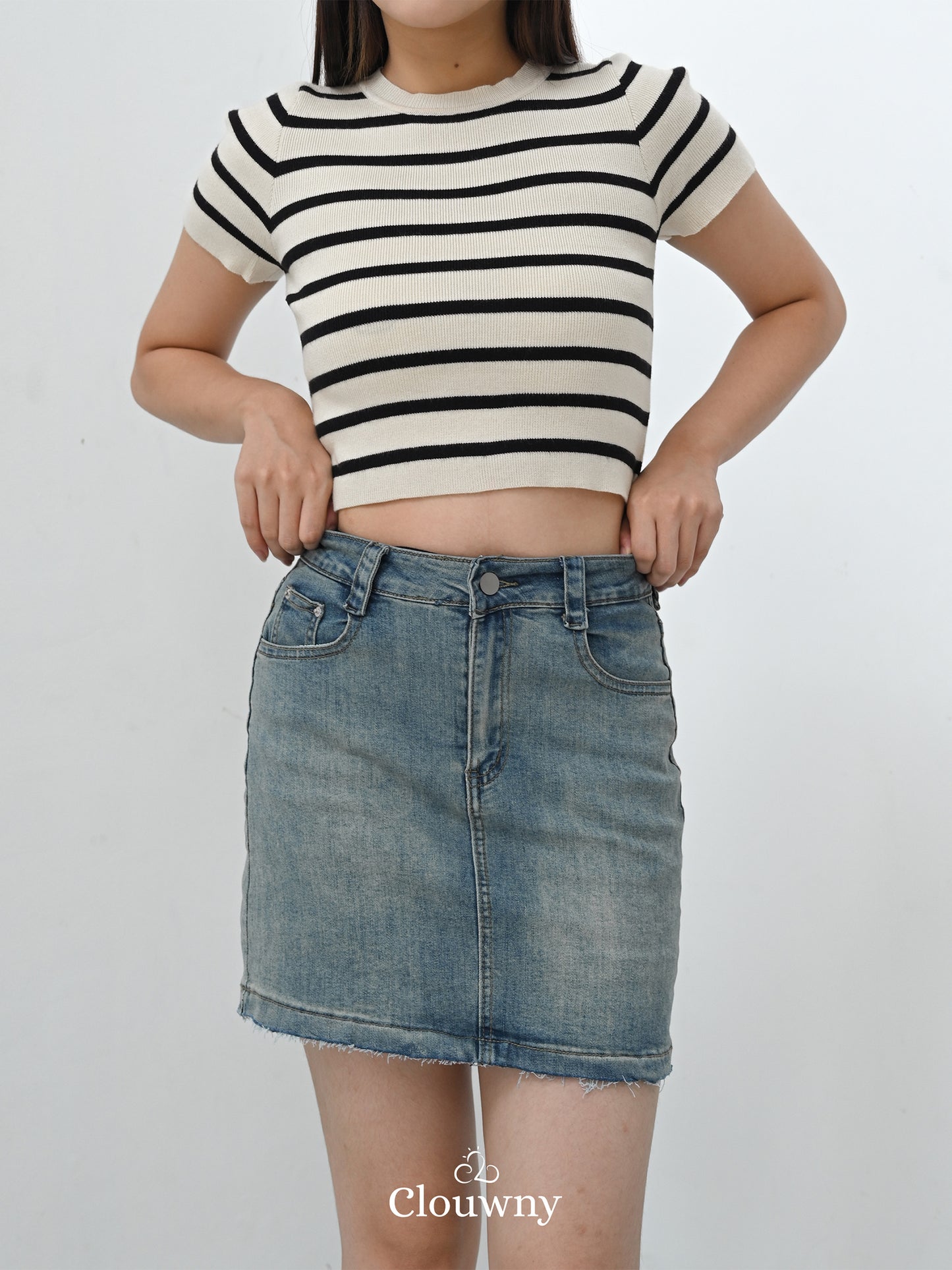 Seoul Denim Skort