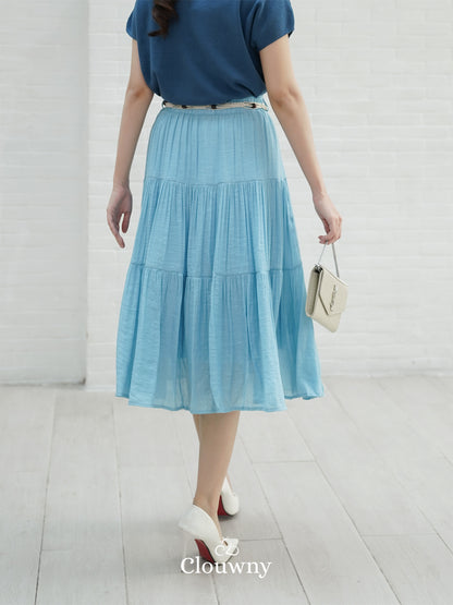 Kila Flare Skirt - Blue