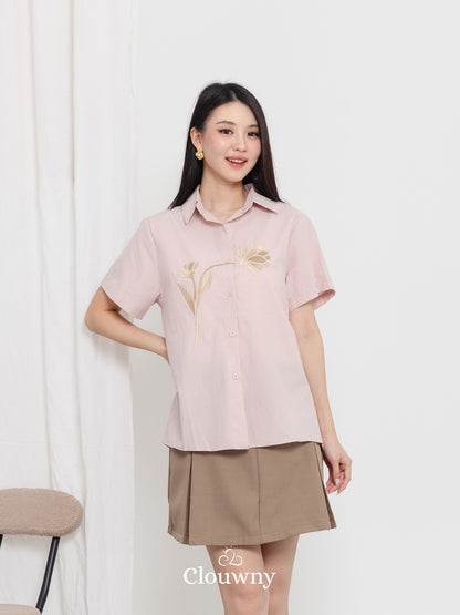 Hova Cotton Shirt - Pink